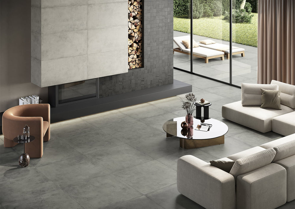 Hurban Gray 1200x2800mm Matt Floor/Wall Tile (3.36m2 per box)