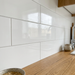 Sense White 200x600mm Gloss Wall Tile — surface detail