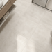Dwell Off White 600x600mm Matte Finish Floor Tile — bathroom setting
