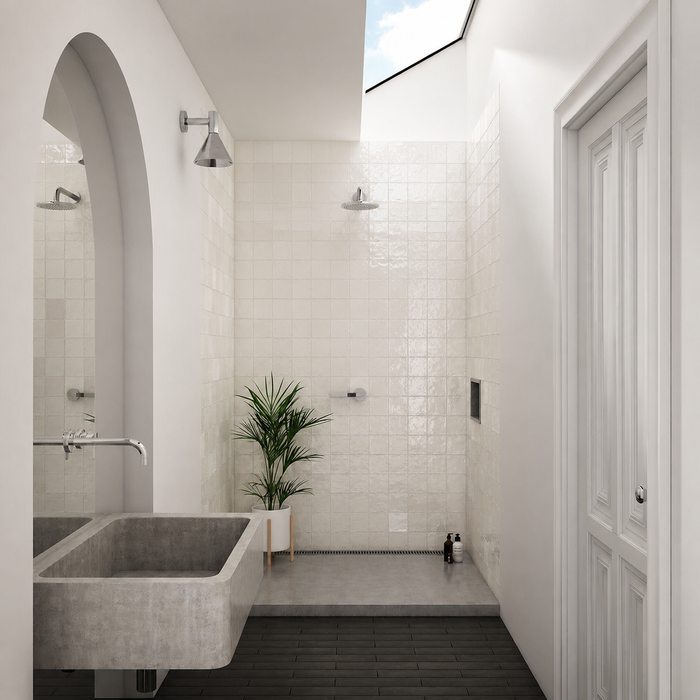 La Riviera Blanc Gloss Wall Tile 132x132mm — image 3