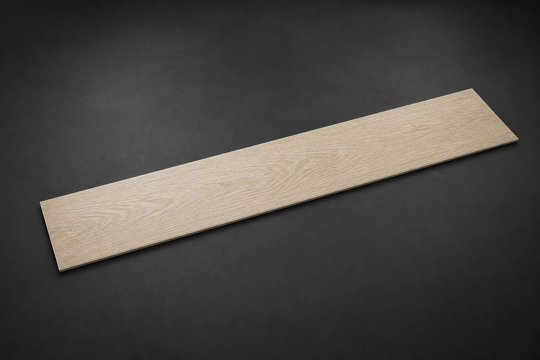 Arbor Almond 150x900mm Grip Finish Floor Tile - hero product shot