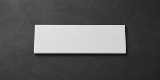 Sense White 100x300 Matt Pressed Edge White Wall Tile - hero product shot