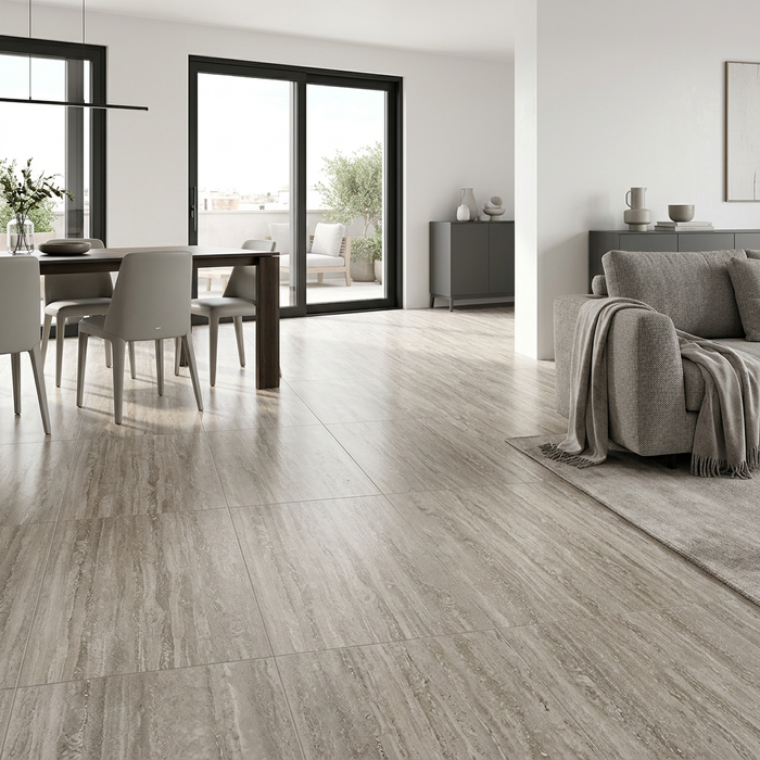 Marvel Pro Travertino Silver 450x900mm Matte Finish Floor Tile - image 3