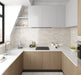 Tribeca Oatmeal 60x246mm — kitchen setting