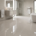Kone Silver 600x600mm Polished Finish Floor Tile - hero product shot