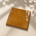 Clay Mustard 100x100mm Gloss Finish Wall Tile — hero product shot