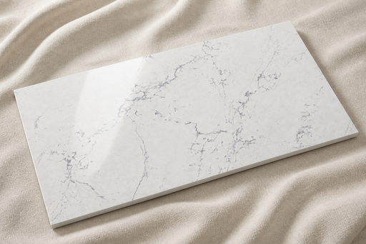 Marvel Stone Carrara Pure 450x900mm Polished Finish Floor Tile — hero product shot