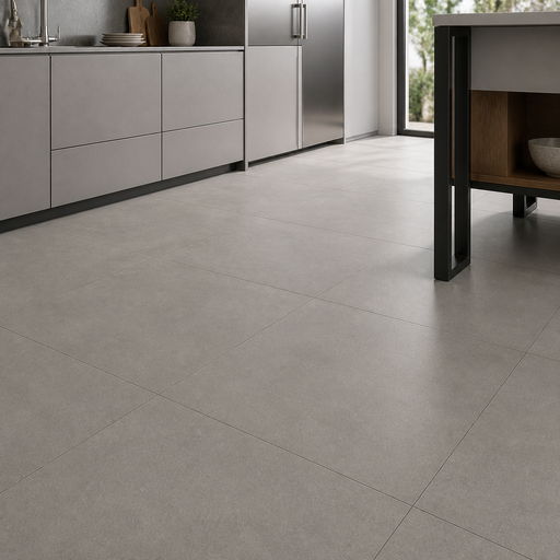 Arkshade Grey 600x600mm Matte Finish Floor Tile - hero product shot