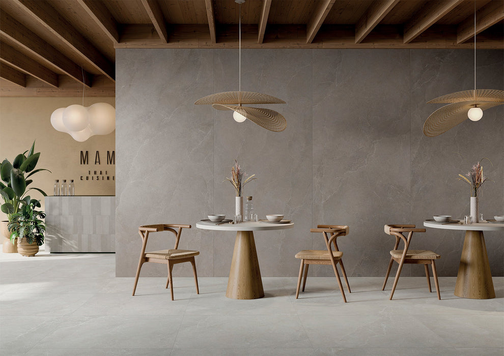 Noble Stone Grey 600x1200mm 3D Satin Wall Tile (1.44m2 per box)