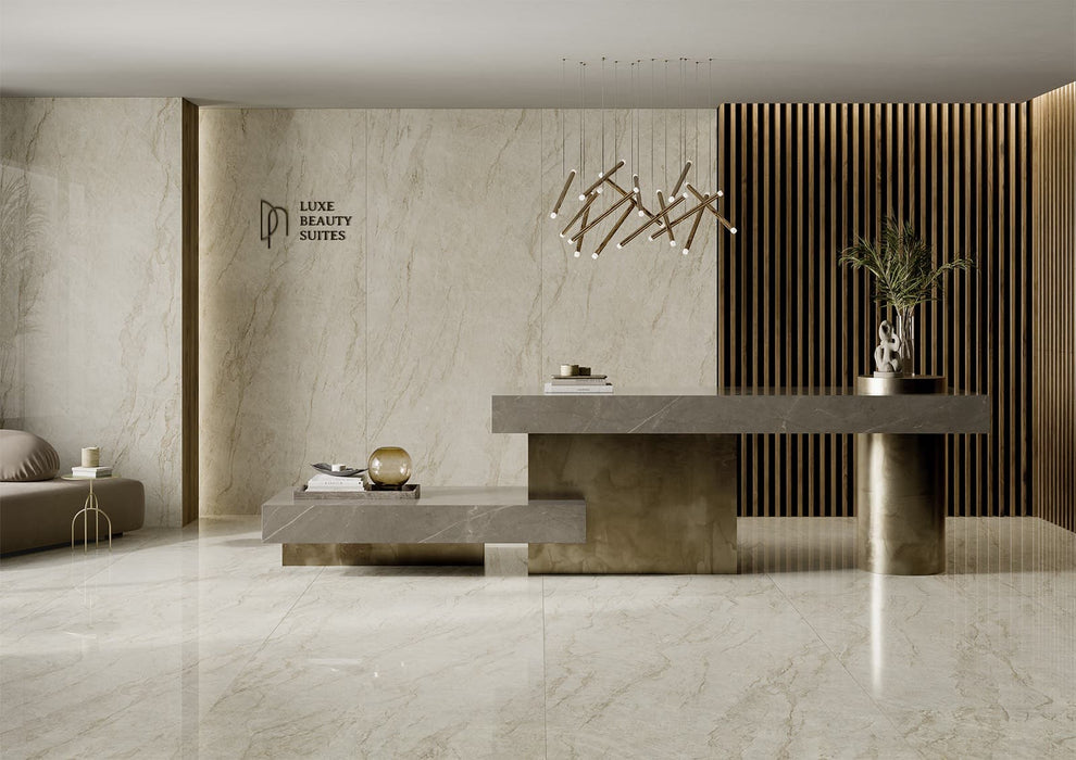 Taj Mahal 1200x2800mm Lappato Floor/Wall Tile (3.36m2 per box)