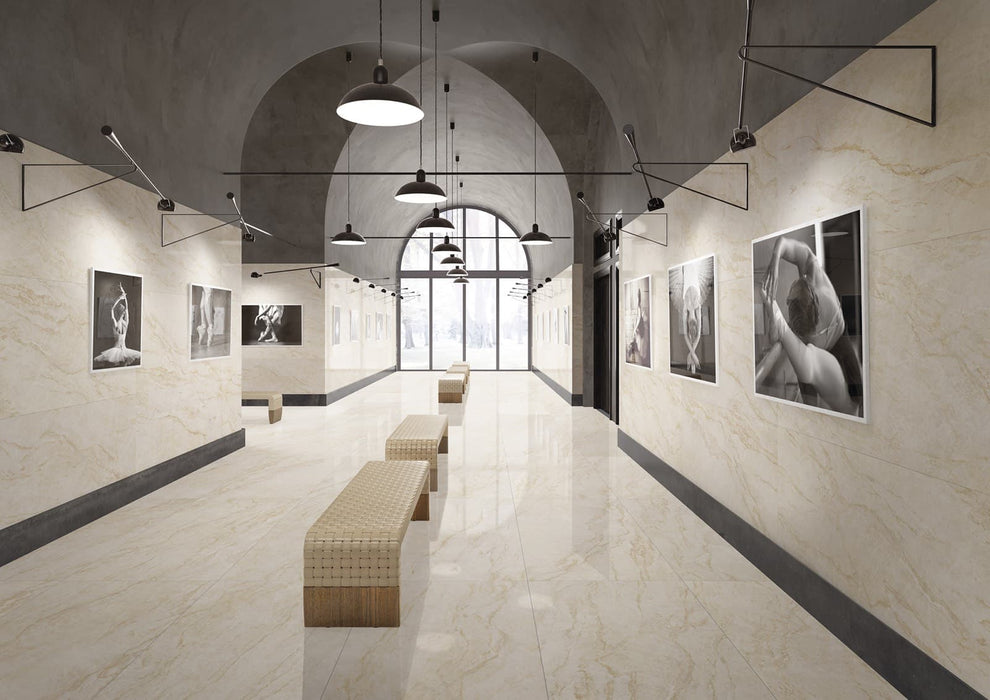 Taj Mahal 1200x2800mm Lappato Floor/Wall Tile (3.36m2 per box)