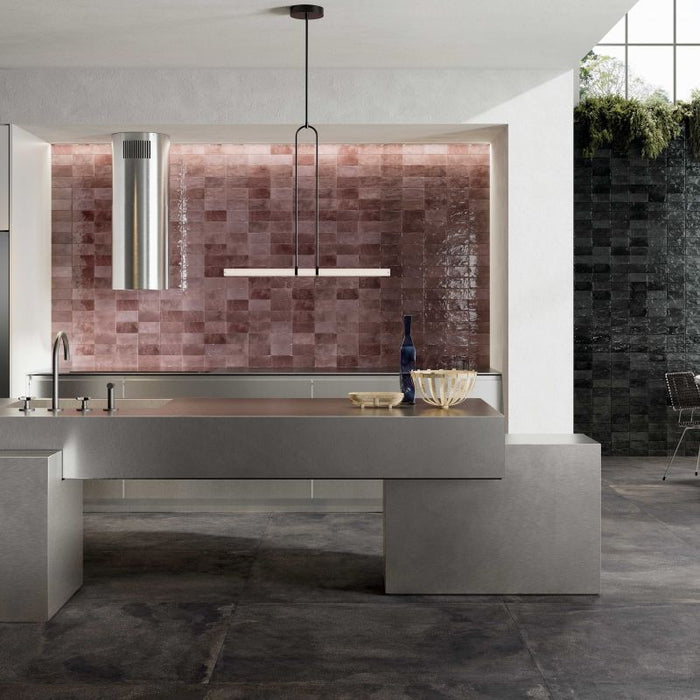 Poetry Colours Blush 75x150mm Gloss Wall Tile (0.5m2 box)