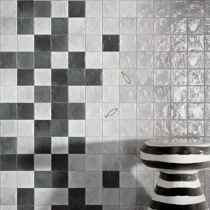 Poetry Colours Pearl 75x150mm Gloss Wall Tile (0.5m2 box)