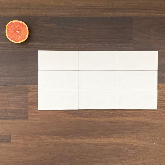 The Tile Company-Agnita Ivory 75x150mm Matt Wall Tile (1m2 box)