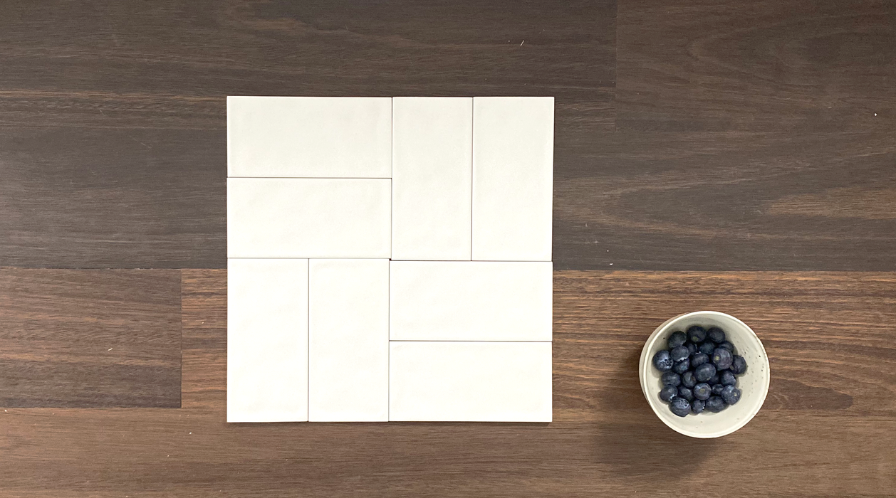 The Tile Company-Agnita Ivory 75x150mm Matt Wall Tile (1m2 box)