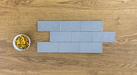 The Tile Company-Agnita Mid Grey 75x150mm Matt Wall Tile (1m2 box)