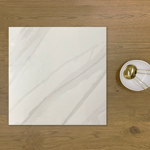 The Tile Company-Estilo Calacatta Calacatta 600x600mm Matt Floor Tile (1.44m2 box)