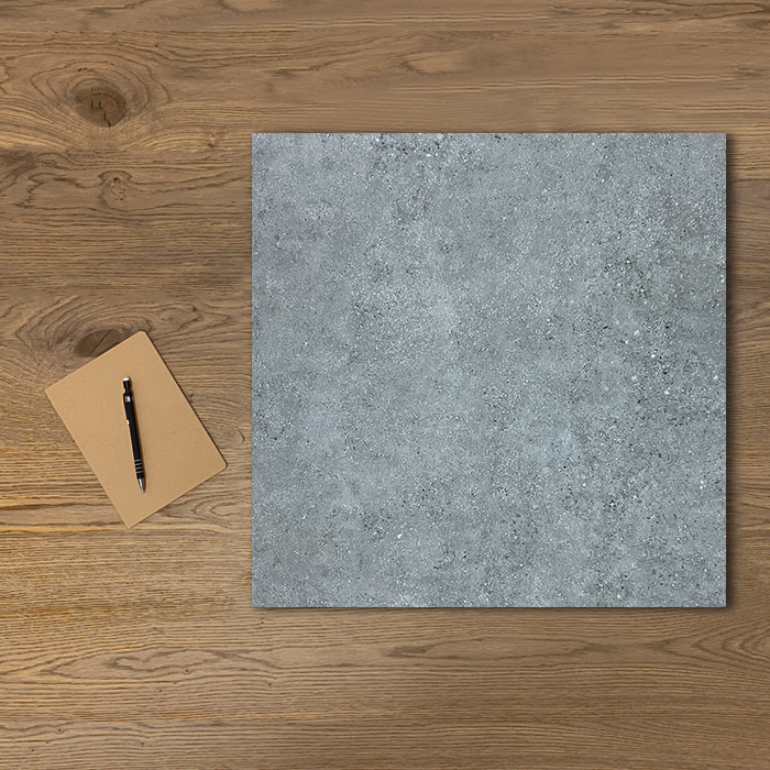 The Tile Company-Kai Light Grey 600x600mm Lappato Floor Tile (1.44m2 box)