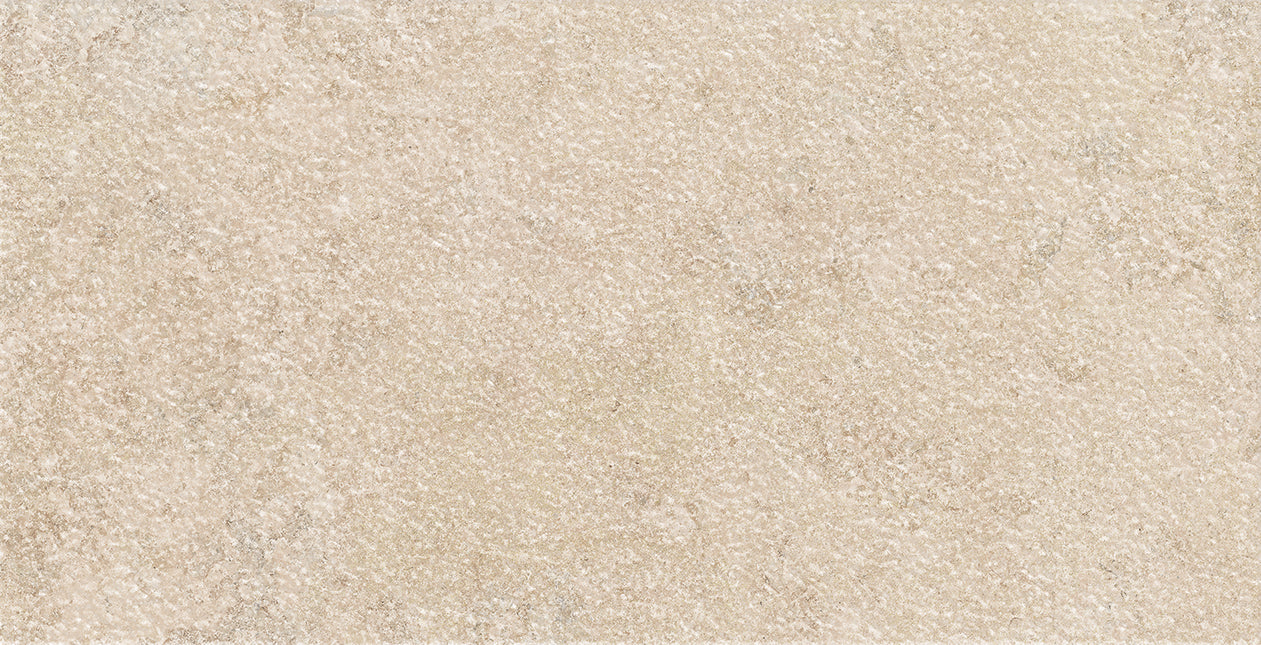 Lims Beige 375x750mm Bush Hammered Matte Finish Floor Tile (1.12m2 box)