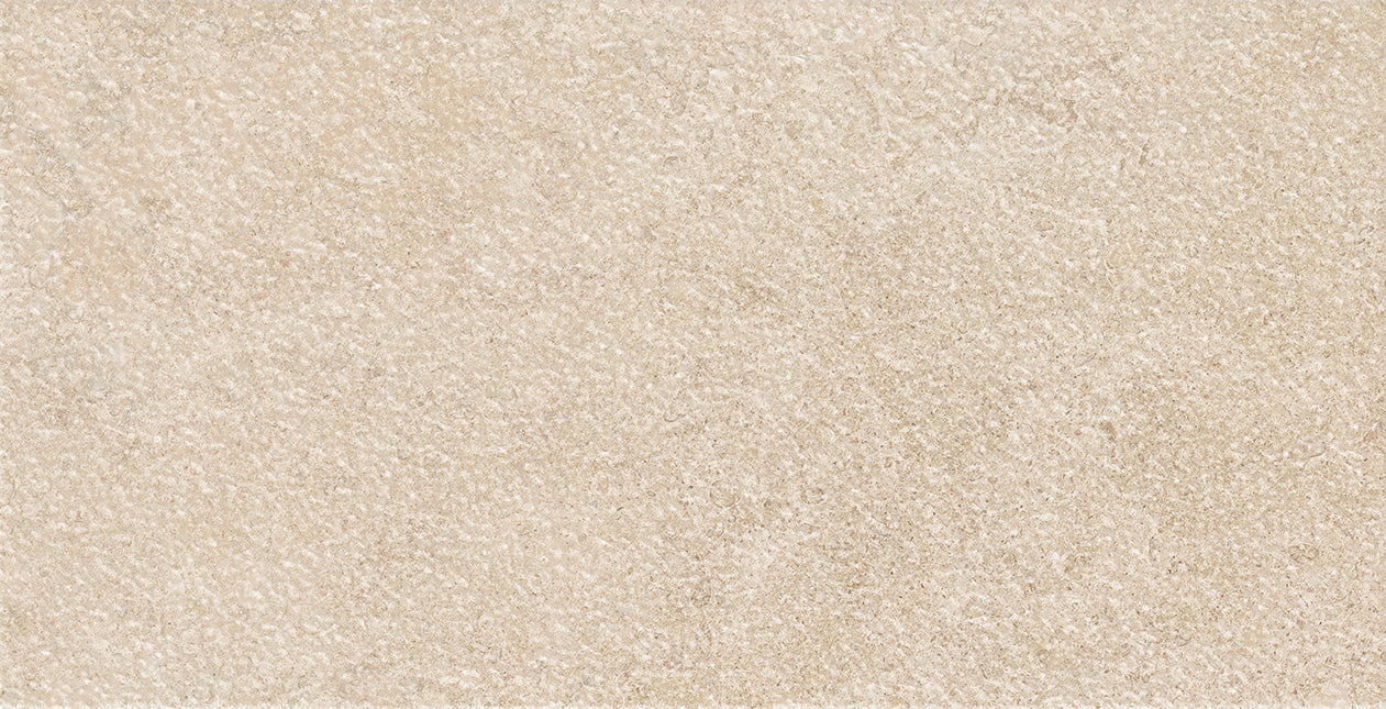 Lims Beige 375x750mm Bush Hammered Matte Finish Floor Tile (1.12m2 box)