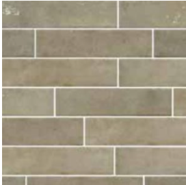 Bank Sand Brown 60x250mm Gloss Wall Tile (0.75m2 box)