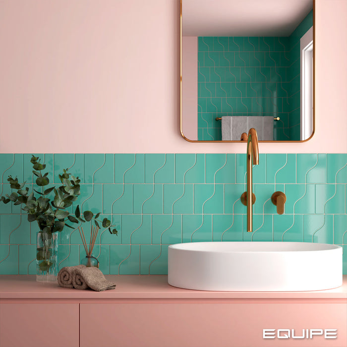 Curve Paon Gloss 83x120mm Mosaic Wall Tile (.48m2 box)