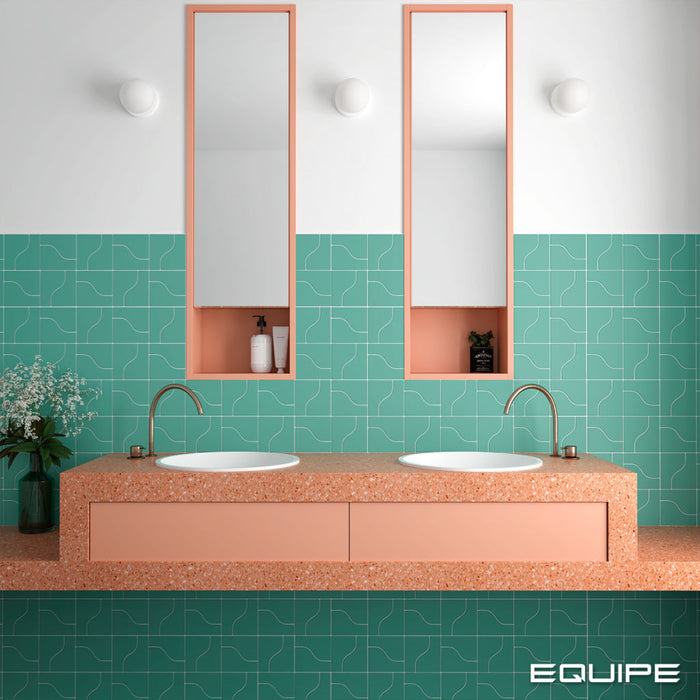 Curve Paon Matt 83x120mm Mosaic Wall Tile (.48m2 box)
