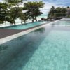 Hammered Green 97x97mm (297x297mm sheet size) Grip Finish Floor/Wall/Pool Tile (0.929m2 box)