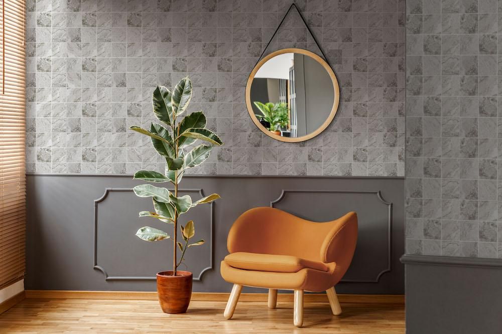 Hammered Light Grey 97x97mm (297x297mm sheet size) Grip Finish Floor/Wall/Pool Tile (0.929m2 box)