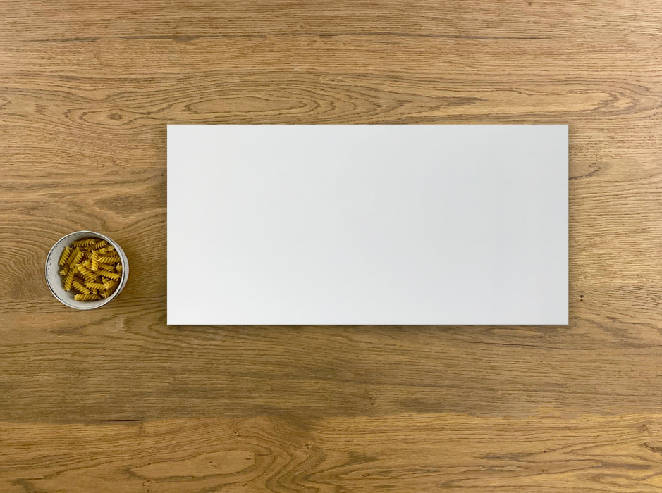 Sense White 300x600mm Gloss Wall Tile (1.44m2 box)