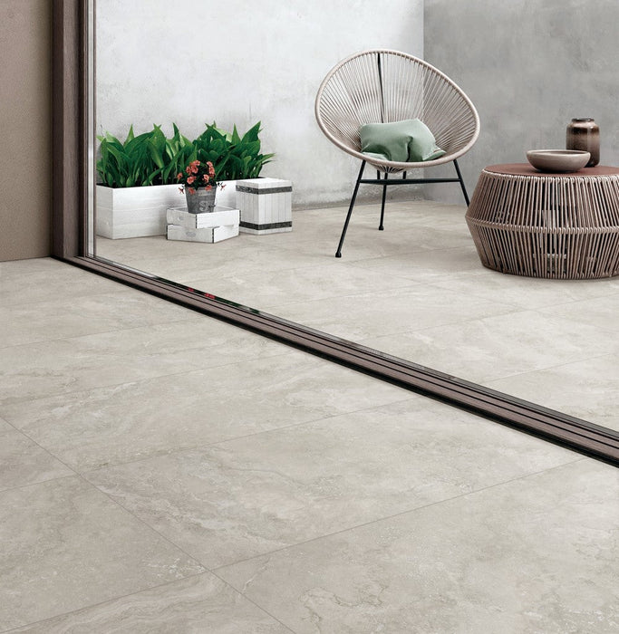 Nordic Silver French Pattern In/Out Floor Tile (1.44m2 Per Box)