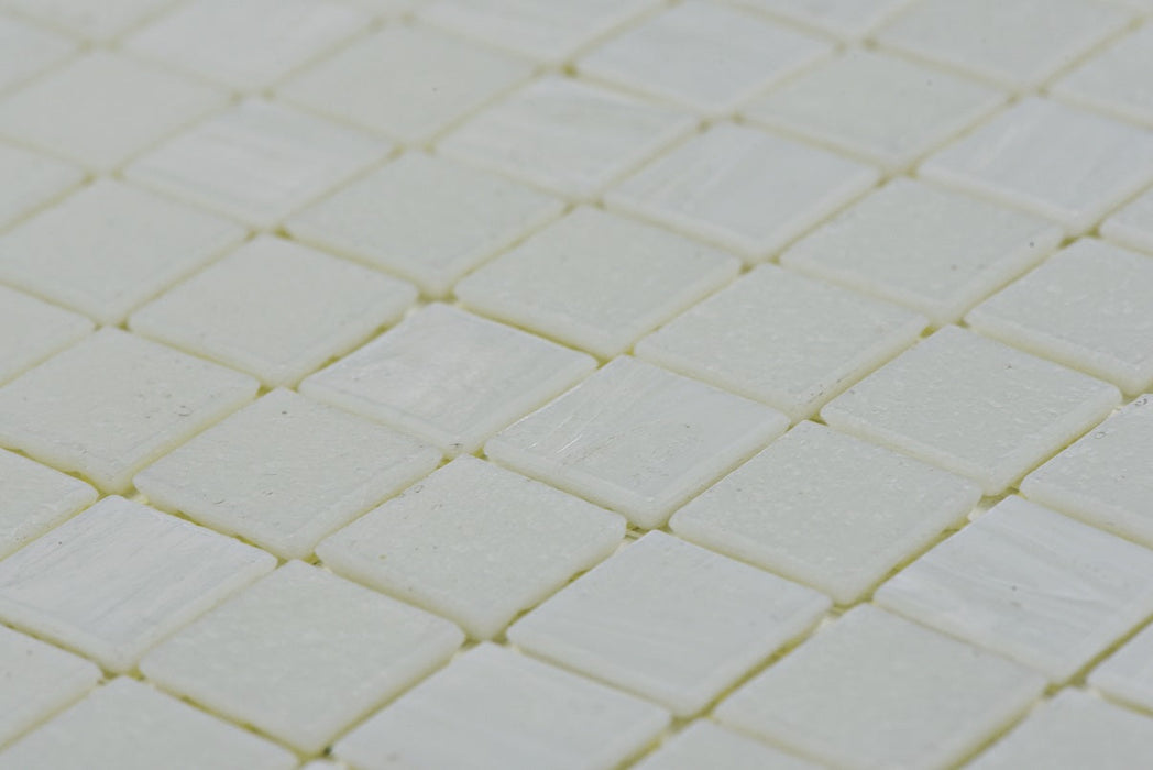 Villa Noumea 20x20mm (300x300mm sheet size) Glass Mosaic Pool Tile (Box contains 11 sheets or 1m2)