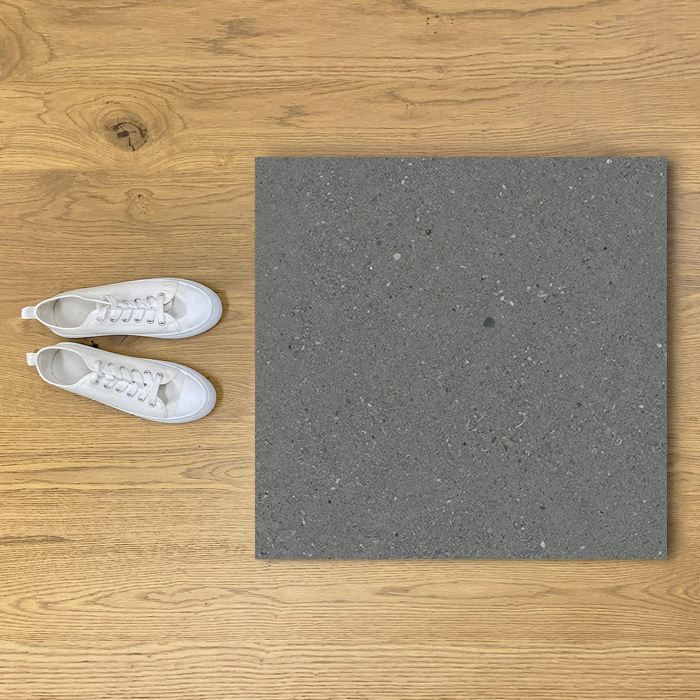 Oasis Dark Grey 600x600mm Matt Floor Tile (1.44m2 box)