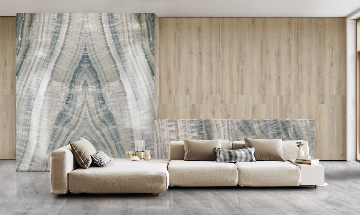 Persia Fern 1200x2800mm High Gloss Wall Tile (3.24m2/box) Book Match A