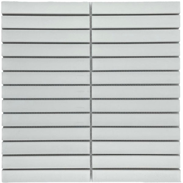 Palo Kit Kat Concave White 299x296mm Gloss Mosaic Wall Tile (1.593m2 box)