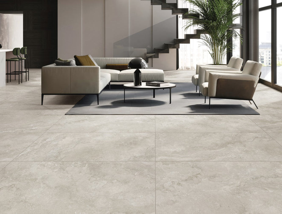 Nordic Travertine Silver Rect (In/Out) 600x600mm Floor Tile (1.44m2 box)