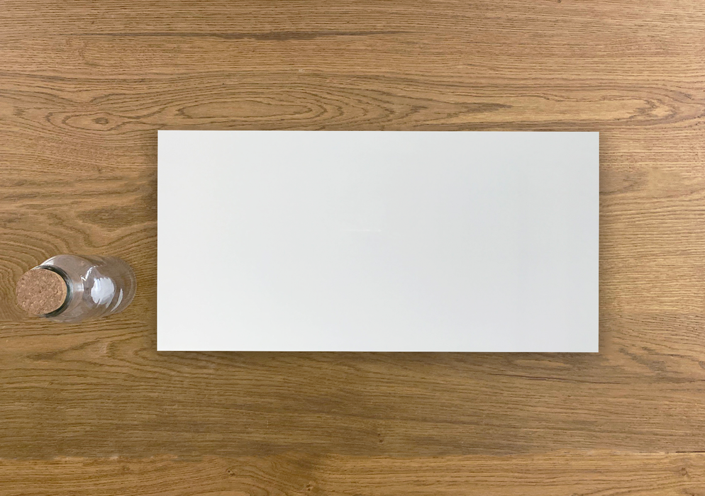 Pure White 300x600mm Gloss Wall Tile (1.44m2 box)