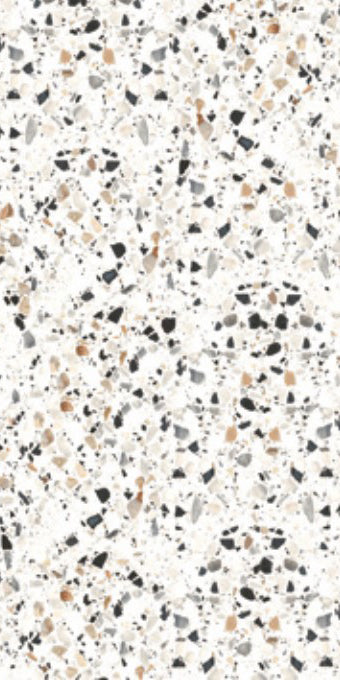Galassia Terrazzo White 300x600mm Matt Floor Tile (1.44m2 box)