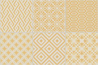 Clay Mustard 100x100mm Gloss Finish Wall Tile (0.68m2 box)