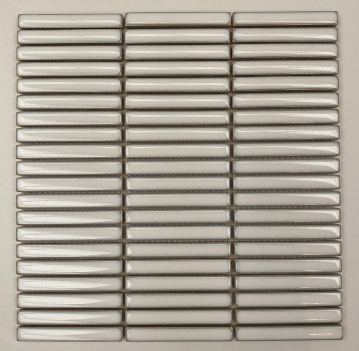 Neo Kit Kat Pearl 13x95mm (292x296mm sheet size) Gloss Finger Mosaic Tile (0.9523m2 box)
