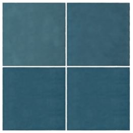 Amia Sky Blue 120x120mm Gloss Wall Tile (1.152m2 box)
